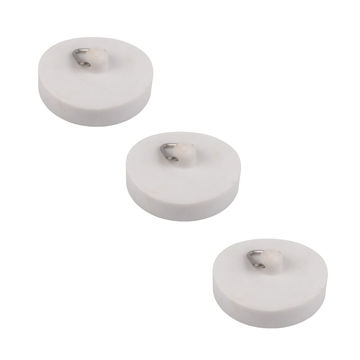 Bath Plug (Pack of 3)