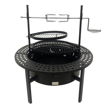 Firedome Mega - Multi-Functional Wood Burning Fire Pit & Grill