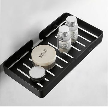 Matt Black Soap Dish/ Holder/ Shower Shelf