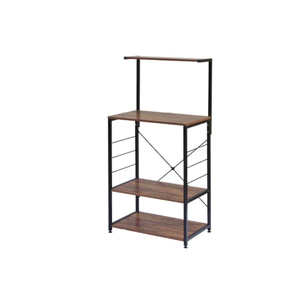 Boston Kitchen Unit/Rack with Storage, 4 Tiers Coffee Bar Station