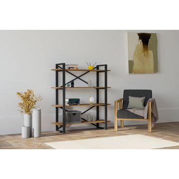 Bookshelf Makro - Walnut