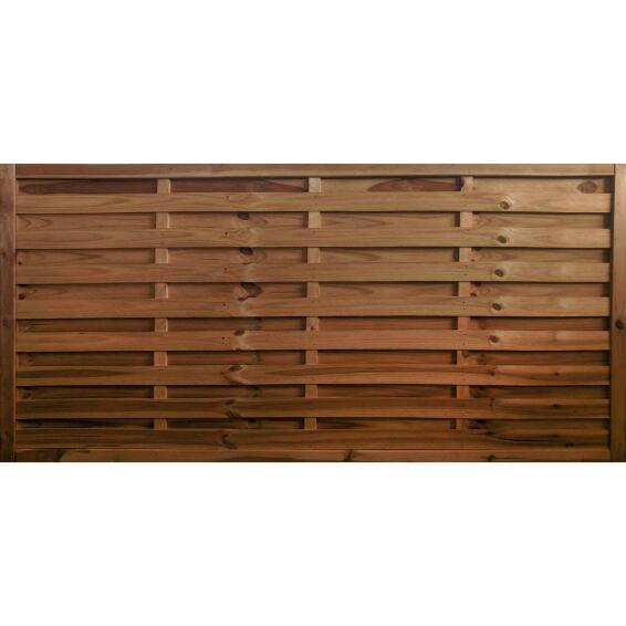 Screen Wooden Noa brown 180 cm x 90 cm