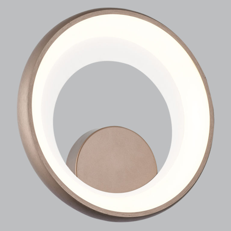 Aluminum and Acrylic Bedside Wall Bracket Set