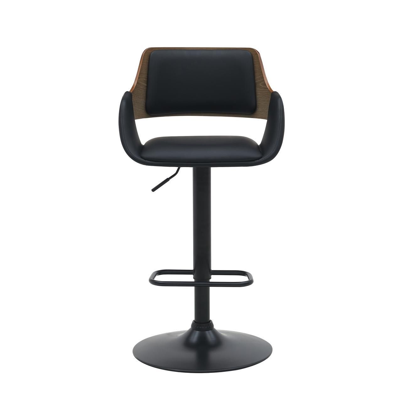 JY3060 Walnut Wood PU with Black Matt leg LEROY MERLIN South Africa