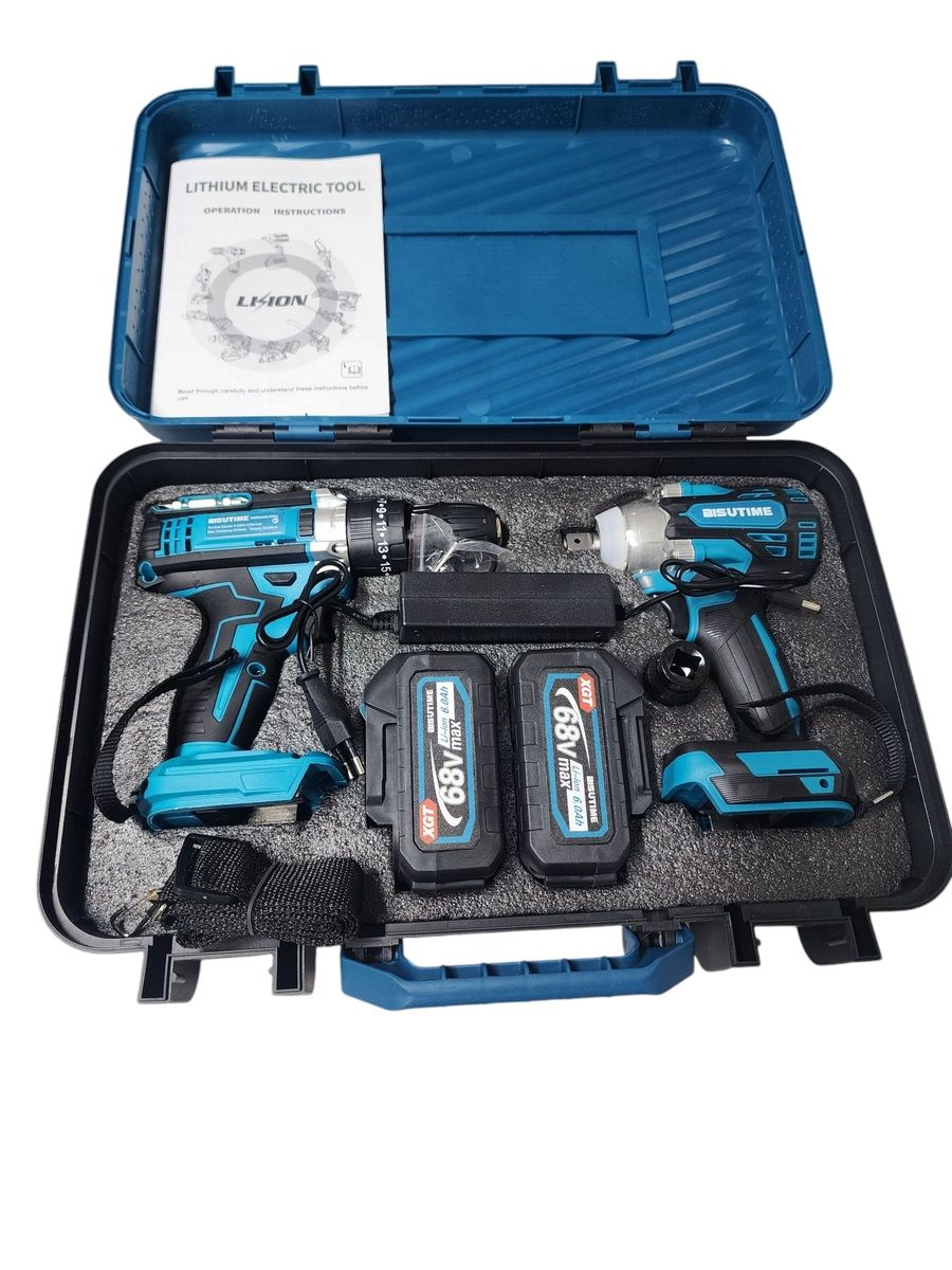 Blue Hammer drill kit