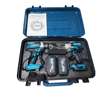 Blue Hammer drill kit