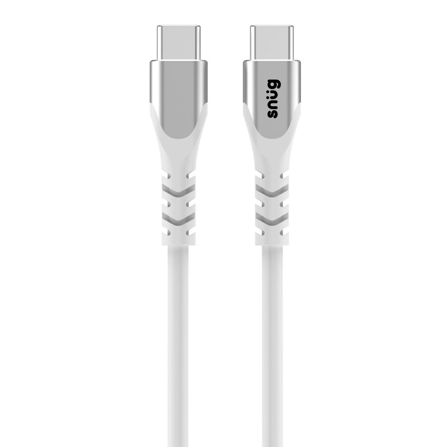 Snug Typc To Typc Silicone Cable 1.2M-White