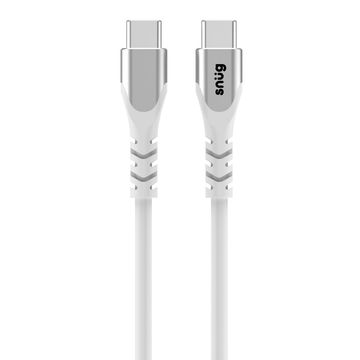 Snug Typc To Typc Silicone Cable 1.2M-White