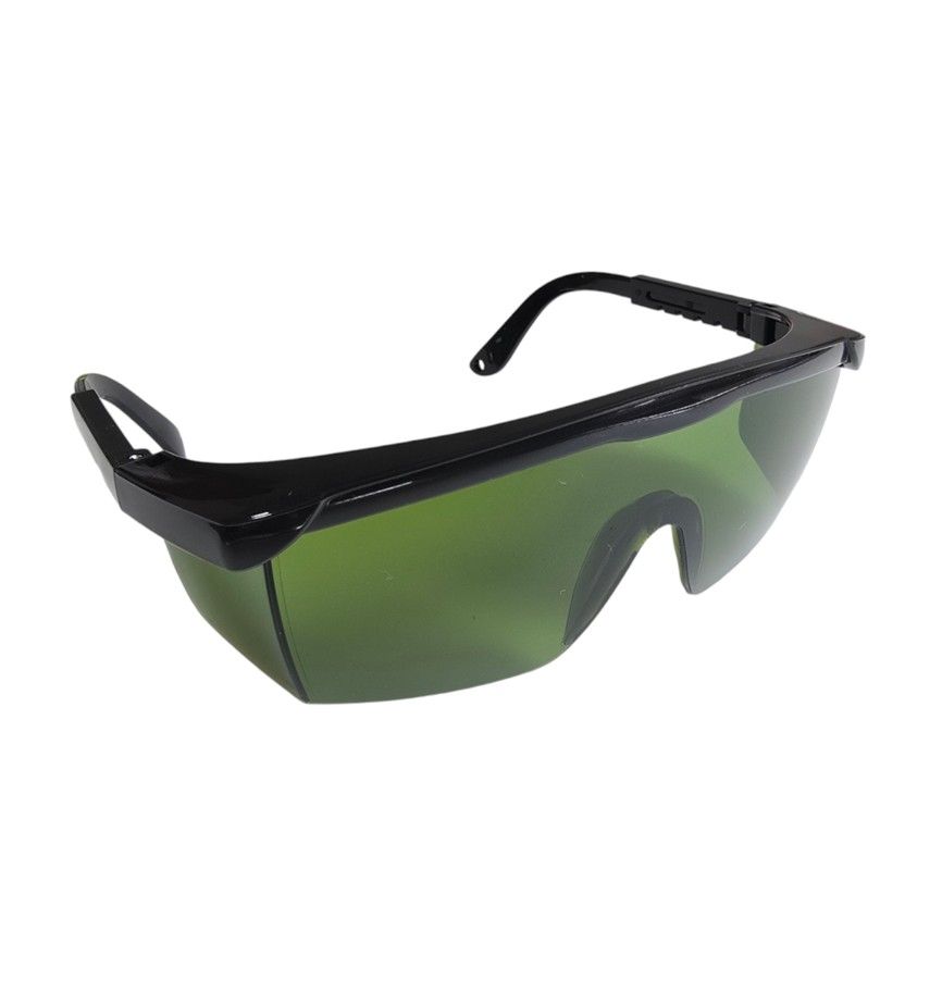 NT TOOLS Safey Specs - Euro - Green with Adjustable Frame
