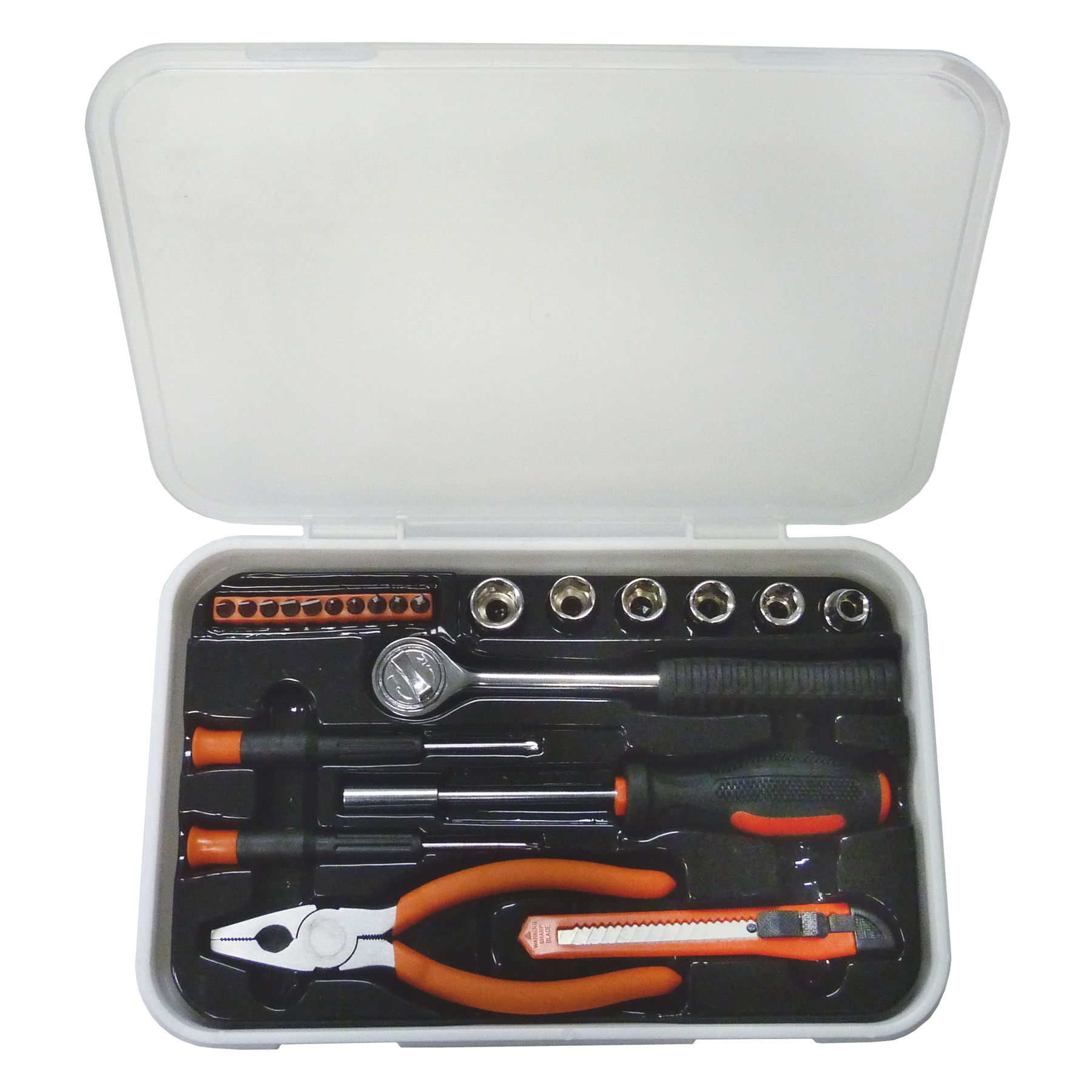 Casals Hand Tools 22 Piece Set Steel Orange