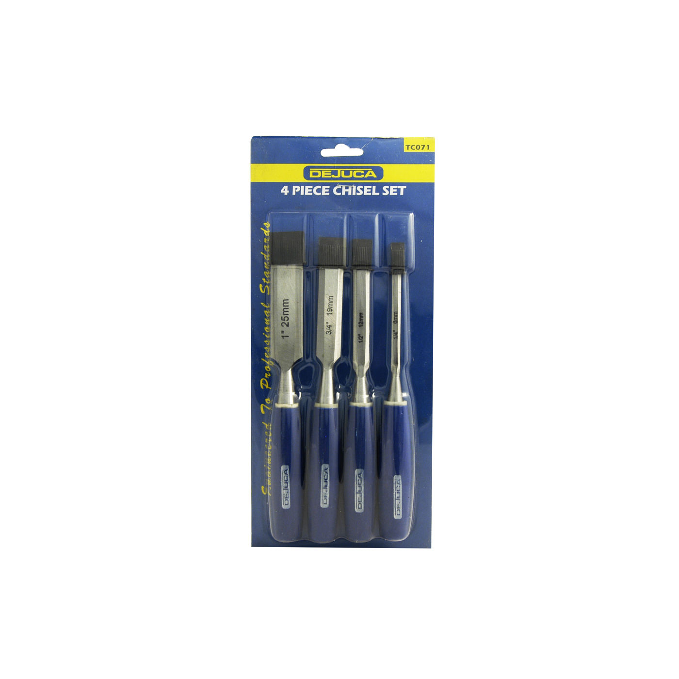 Dejuca - Wood Chisel Set - 4/piece - 5 Pack