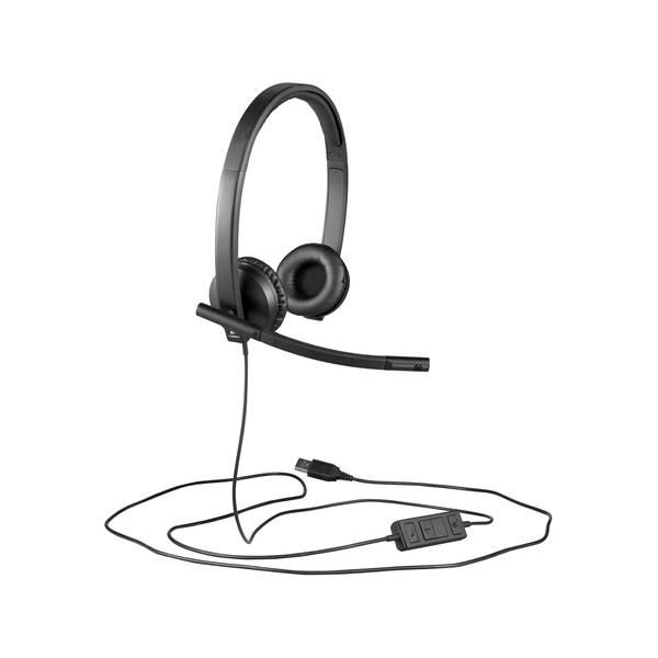Logitech® Usb Headset H570E Stereo - N A - Usb - N A - Emea - Stereo With Leatherette Pad