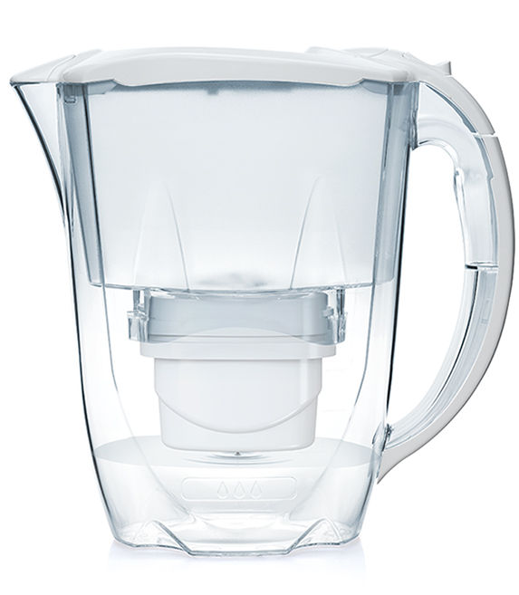 Aqua Optima Water Jug With 30 Day Filter Plastic White 2.8L 