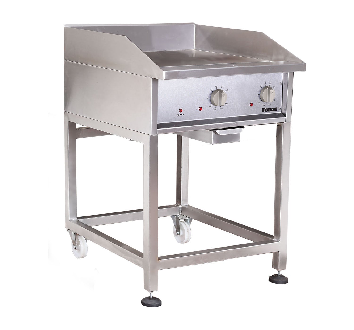 Forge Heavy Duty Solid Top Griller - Electric - 600