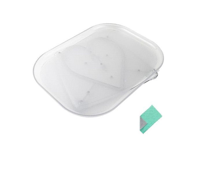 Clear Lazy Susan Turntable Organizer For Fridge Refrigerator -Rectangular