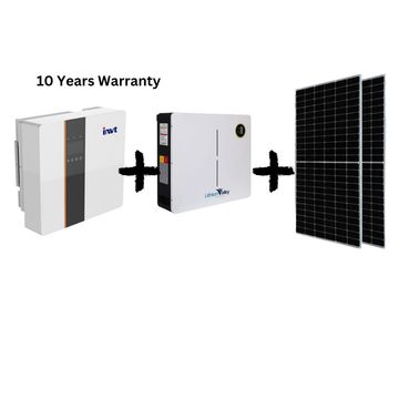 5kW INVT + Lithium Valley 5.12kWh Battery + 8 x 460W JA Solar Panels