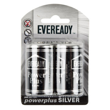 Eveready Powerplus Batteries D