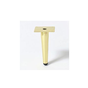 Cone Leg, H150mm, Gold (4 Pack) BY WOODLY
