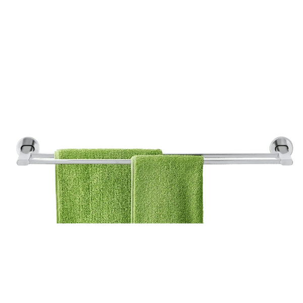 Double Towel Rail Matt Stainless-Steel 690mm - Blomus Germany - AREO