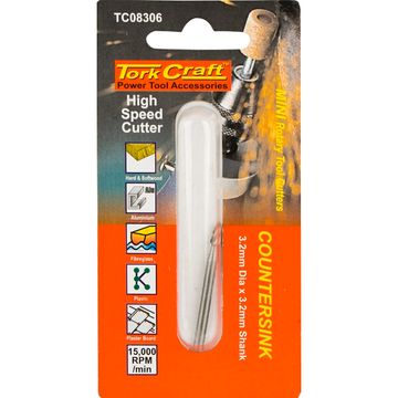 Mini H/Speed Cutter 3.2Mm Countersink 3.2Mm Shank