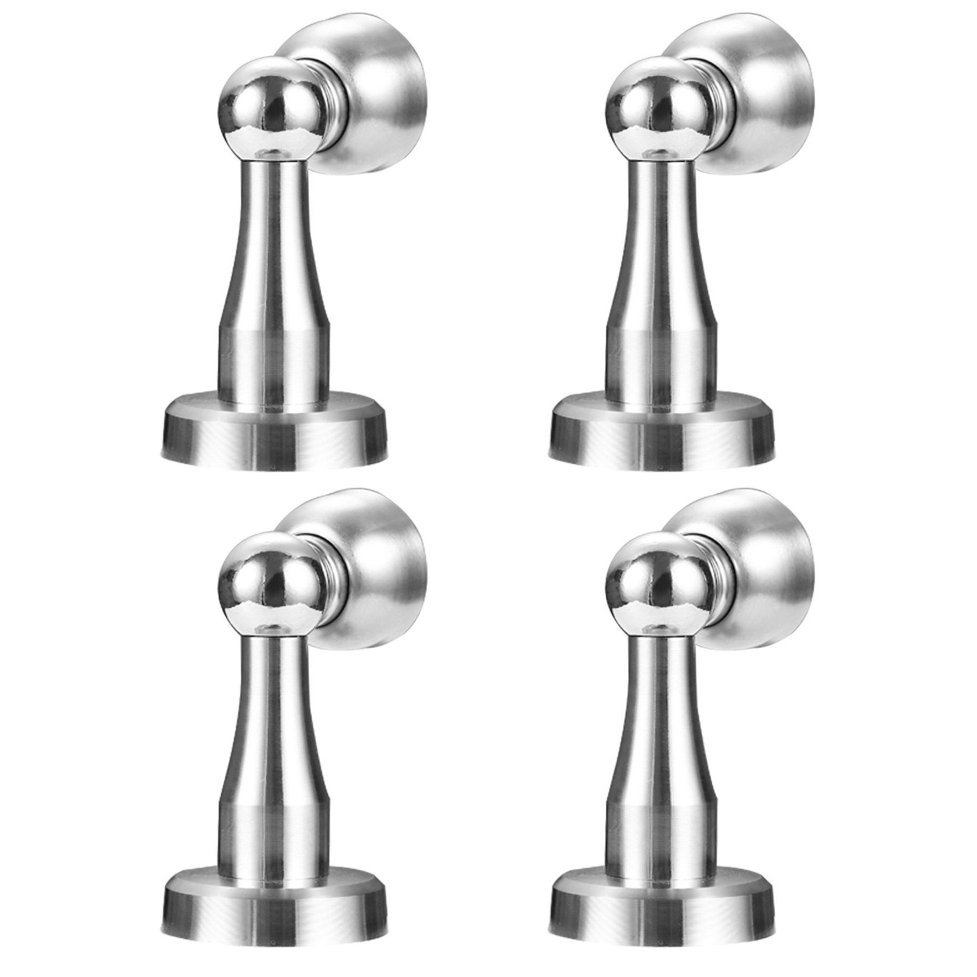 Wall Floor Mounting Door Stopper Holder - 4Pcs