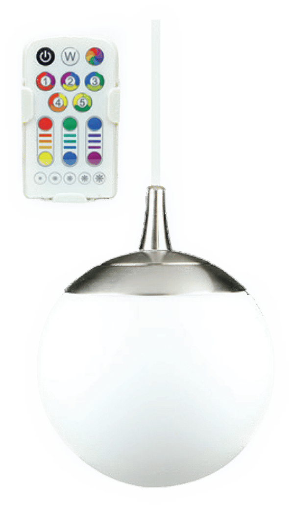 Dynamic Pendant Lighting Range RGBW Luna
