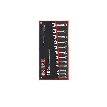Force 12Pc Midget Combination Wrench Set 8-19Mm Pouch - 2 Pack