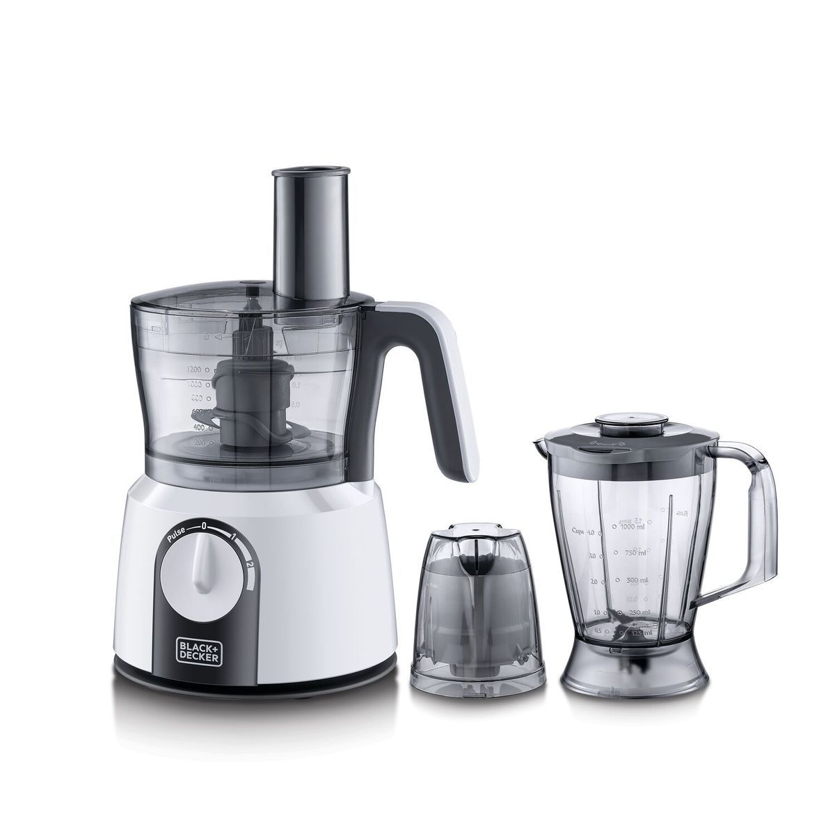 BLACK DECKER 1000W 32 Functions 5in1 Food Processor with Blender