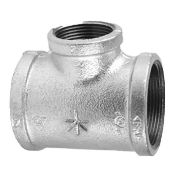 Galvanised Reducing Tee - 25X15mm (10 Piece Pack)