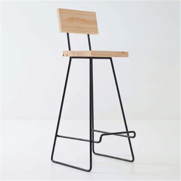 Kilimanjaro Steel Stool With Backrest