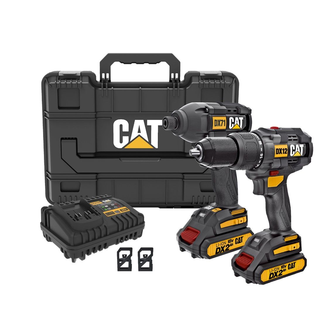 CAT 2in1 Combo Kit 18V (Hammer Drill & Impact Driver)