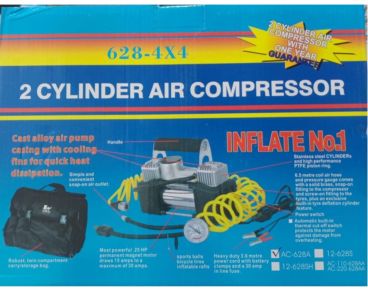 2 Cylinder air compressor