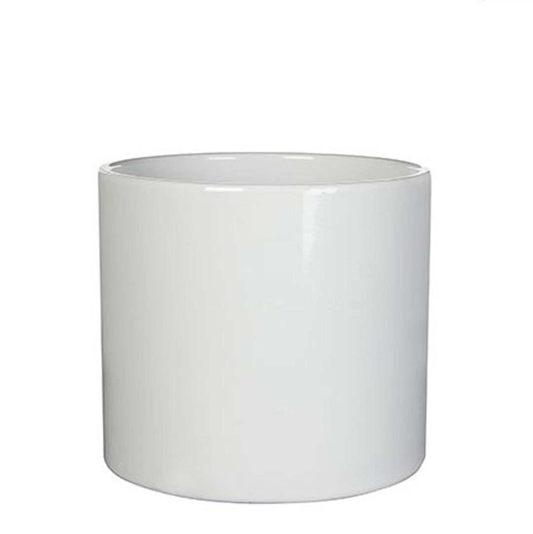 Era Round Pot - White - 13,5cm - Set of 6