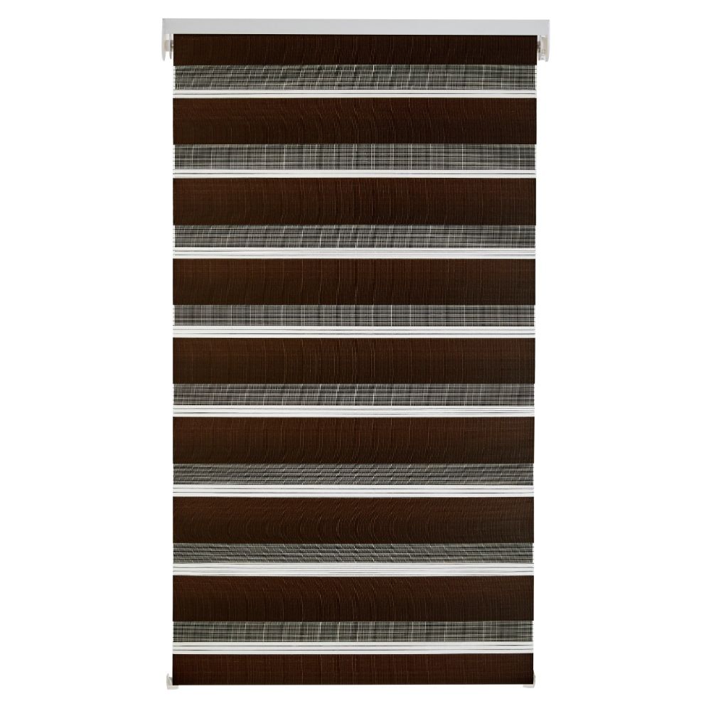 Zebra Roller Blind Chocolate 600x1000