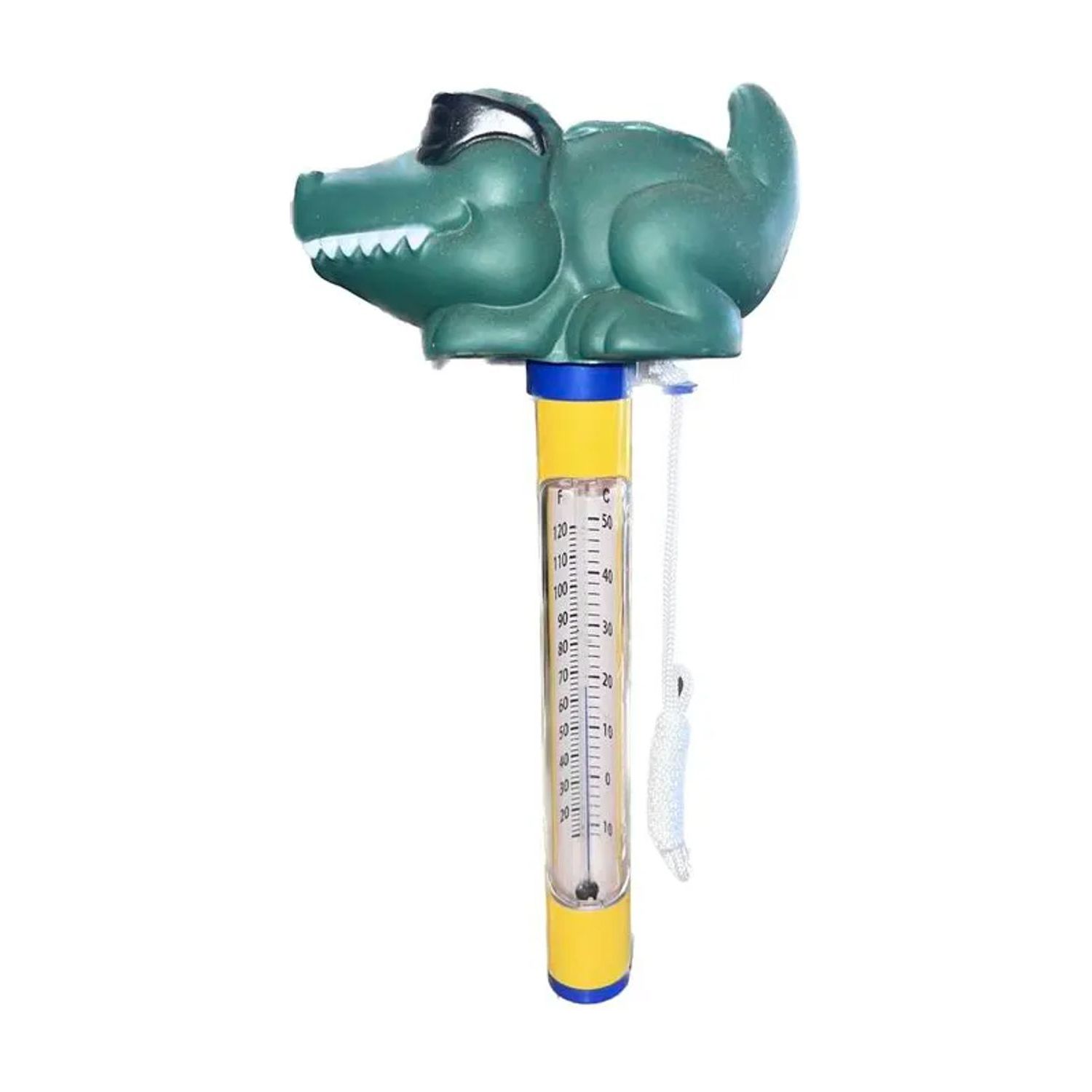 Swimming Pool Toy Crocodile Thermometer
