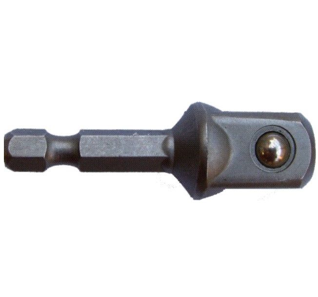 Tork Craft - Socket Adaptor 1/4"M Sq x 50mm 1/4"M - 2 Pack