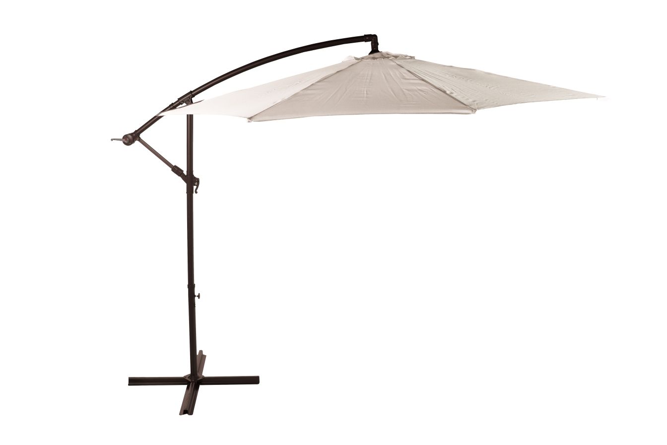 Seagull Cantilever Umbrella Aluminium Pole Beige 3m