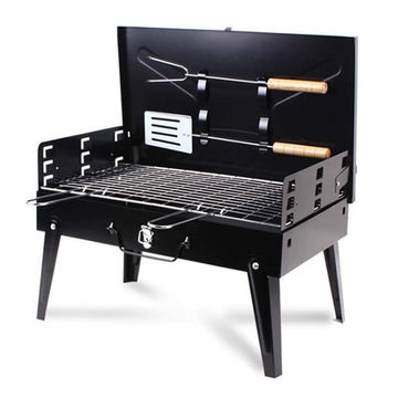 Portable Folding Grill BBQ Camping Braai Stand