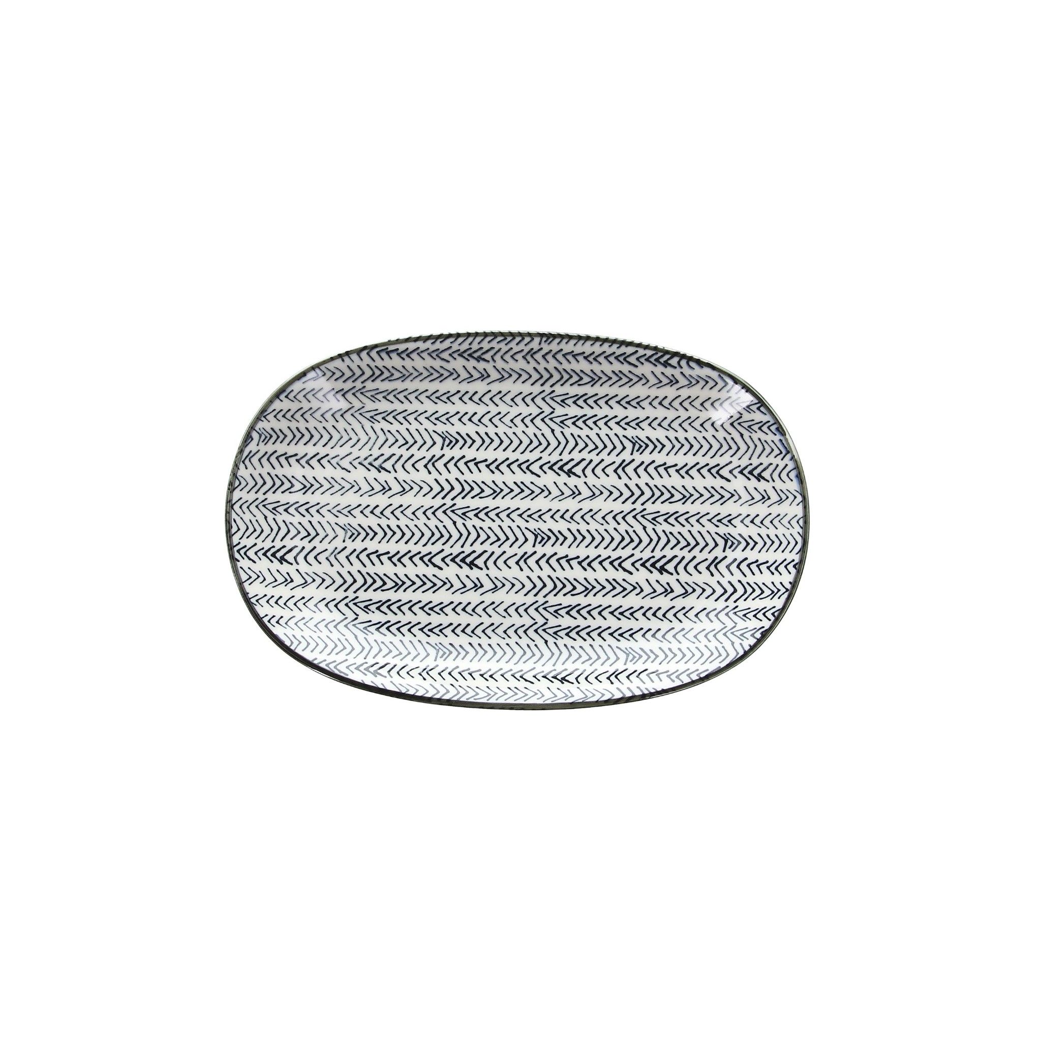 Tognana Chakra Oval Plate 23cm