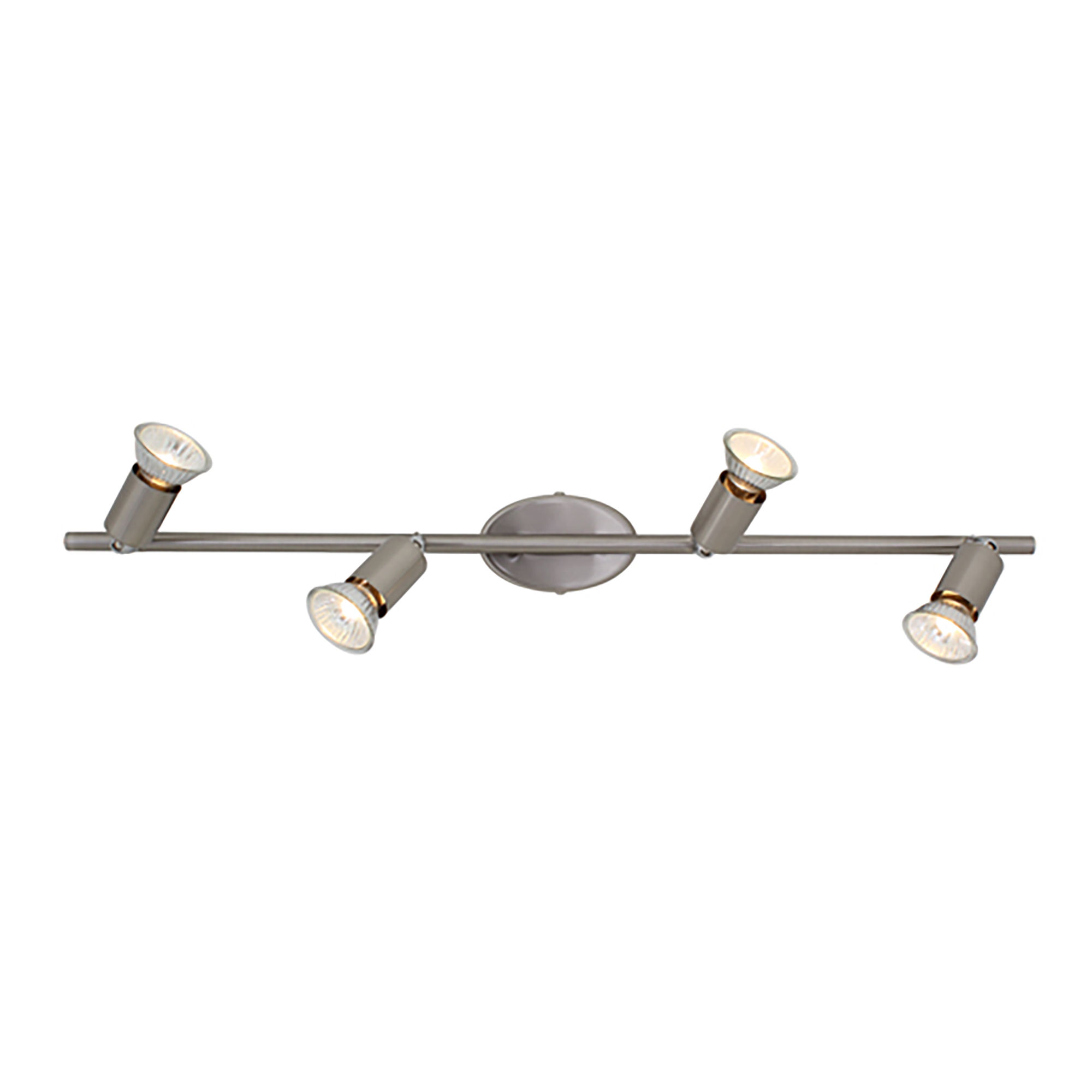 Buzz 4Lt Spot Light 640Mm Satin Chrome - 2 Pack