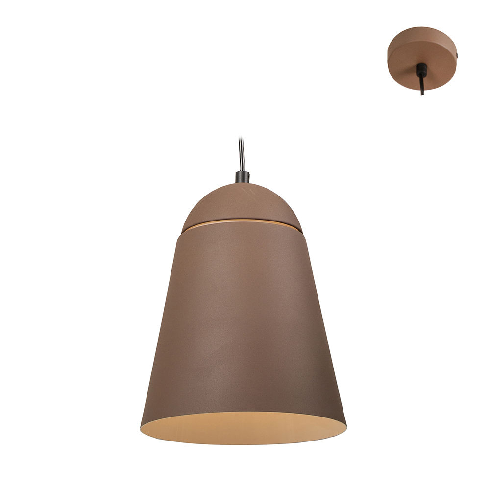 Eurolux - Pendant - 200mm - Sanded Coffee