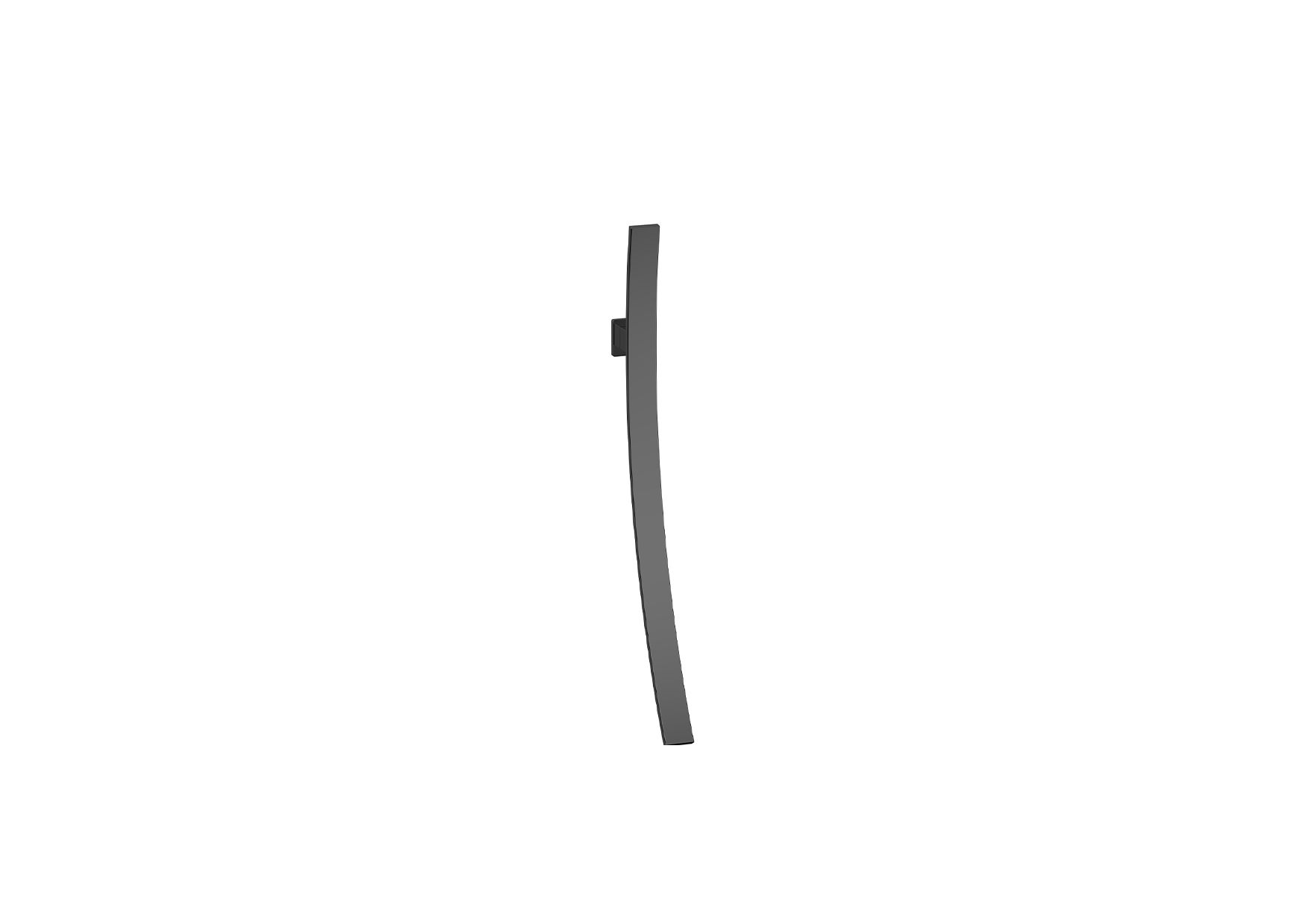 Devario Premio Long Wall Curve Spout 700mm s/s - Gun Metal Grey