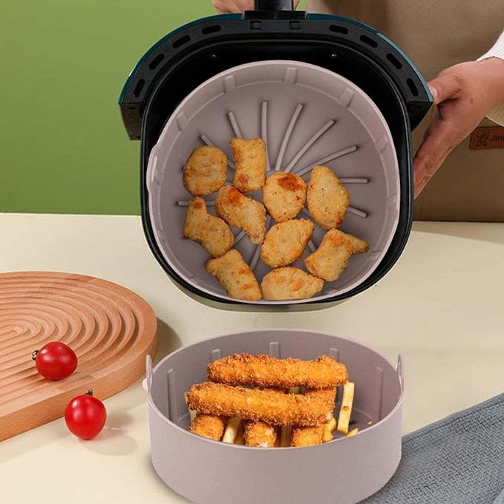 Bake and Fry Dual Silicone Liner - Round