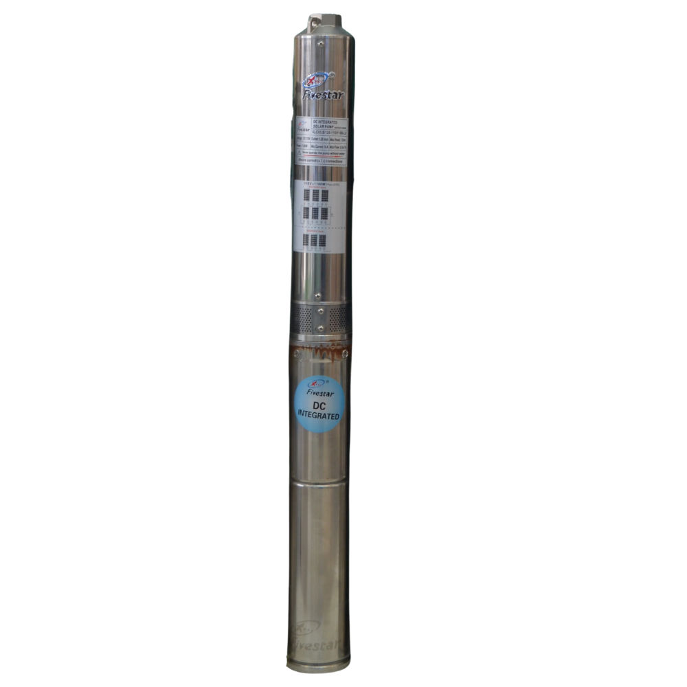 Solar Borehole Water Pump / 1100w 110v / DC Integrated / 120m / 3.5m³/h