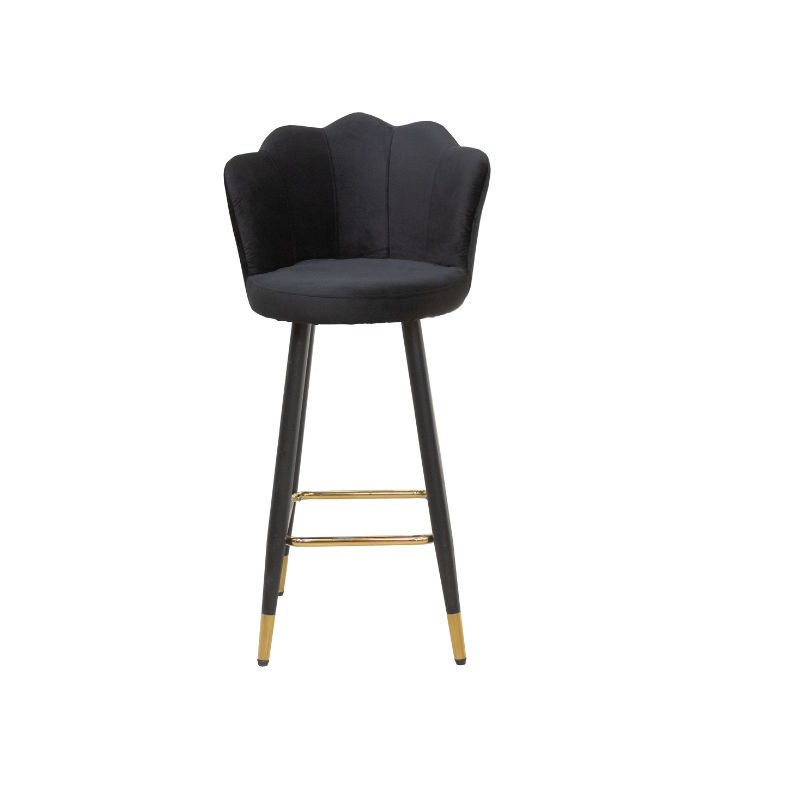 GOF Furniture - Theodore Black Bar Stool