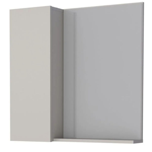 Deera 560  Bathroom Mirror With 1 Door-Nude