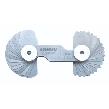 ACCUD - Radius Gauge 1-7mm