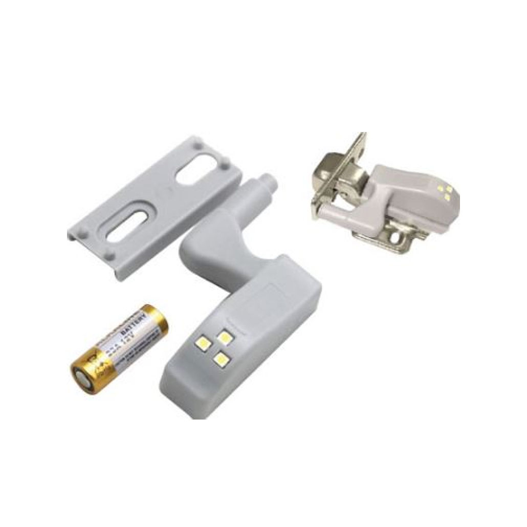 LED Cabinet Hinge Light,  Battery Powered