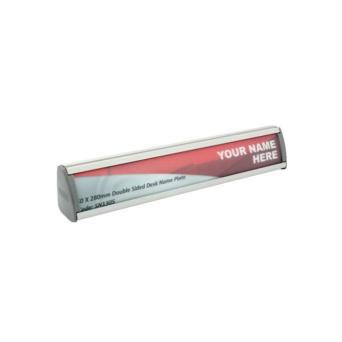Desk Name Plate Sign Frame (280*50mm)