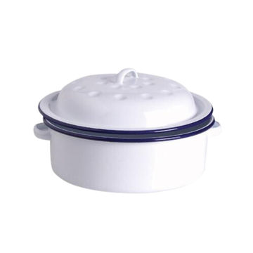 Roaster Enamel 1St-Grade Round 26cm